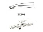 Задний стеклоочиститель Trico ExactFit Rear EX301