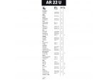 Стеклоочиститель Bosch AeroTwin AR22U