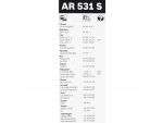 Стеклоочистители Bosch AeroTwin AR531S