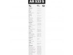 Стеклоочистители Bosch AeroTwin AR533S