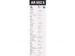 Стеклоочистители Bosch AeroTwin AR552S