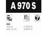 Стеклоочистители Bosch AeroTwin A970S