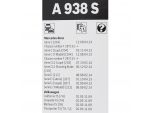 Стеклоочистители Bosch AeroTwin A938S