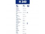 Задний стеклоочиститель Bosch Rear H340