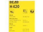 Задний стеклоочиститель Bosch Rear H420