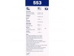Стеклоочистители Bosch Twin 553