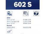 Стеклоочистители Bosch Twin Spoiler 602S