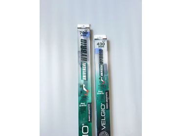 Комплект гібридних щіток Velgio Hybrid кріплення вузька кнопка 70/43