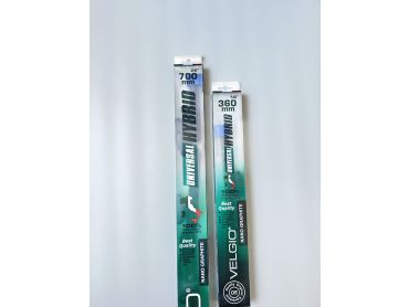 Комплект гібридних щіток Velgio Hybrid кріплення вузька кнопка 70/36