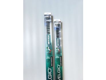 Комплект гібридних щіток Velgio Hybrid кріплення вузька кнопка 65/53