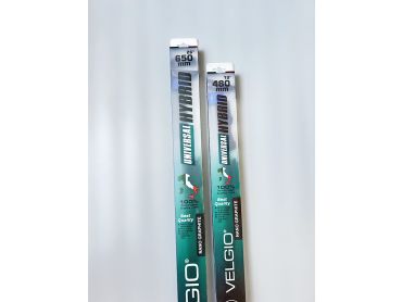 Комплект гібридних щіток Velgio Hybrid кріплення кнопка 65/48