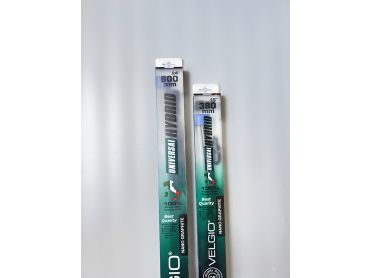Комплект гібридних щіток Velgio Hybrid кріплення вузька кнопка 60/38