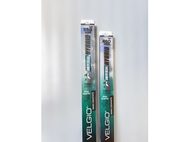 Комплект гібридних щіток Velgio Hybrid кріплення кнопка 55/48