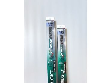 Комплект гібридних щіток Velgio Hybrid кріплення гачок 53/45