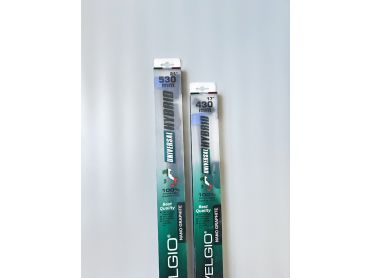Комплект гібридних щіток Velgio Hybrid кріплення гачок 53/43