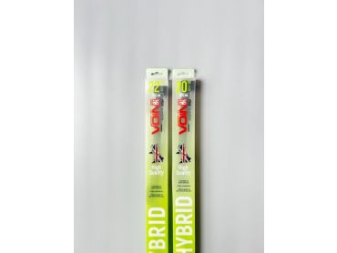 Комплект гібридних щіток Voin Hybrid кріплення вузька кнопка 55/50